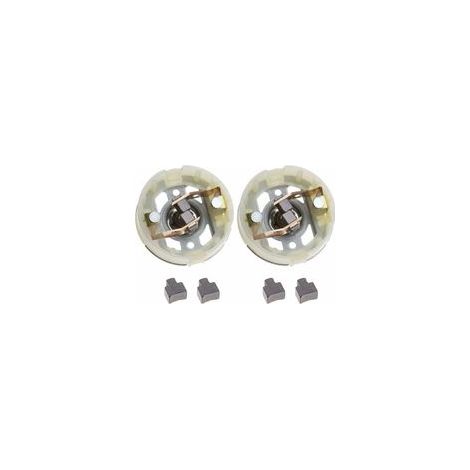 2 porte-balais de charbon pour le moteur RS550 et 4 balais de charbon pour la perceuse-visseuse