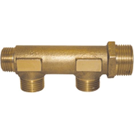 COLLECTEUR COMPOSABLE MM 3/4" - SERIE C - PORTEE PLATE 1+1 SORTIES