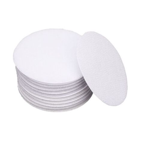 Scratch Autocollant Double Face, 20 Paire Bande Auto-Adhésif, Rectangle 6 x 4 cm, Rond 6 x 6 cm, Blanc (1/5)