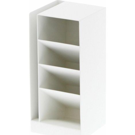 Yamazaki Portapenne Bianco in Acciaio Design Moderno