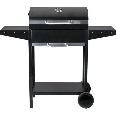 Barbacoa de carbón "Duc" - 119 x 50 x 101 cm - Negro