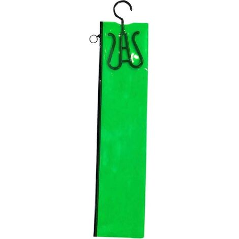 Sac de rangement pour extensions de cheveux, étui de transport pour perruques, transparent, léger et anti-poussière, cintre pour extensions de cheveux (queue de cheval, etc.), idéal pour les voyages e (1/5)