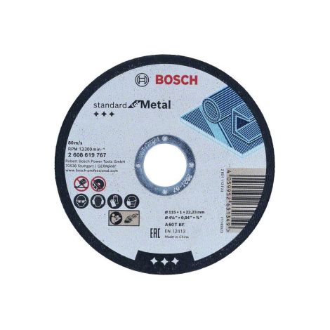 Disco de corte recto 180 mm 2223 mm  BOSCH 2608619769