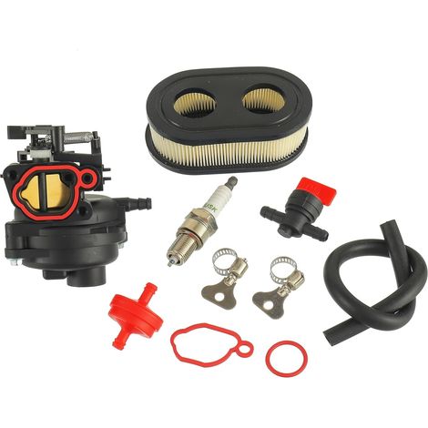 1 Kit Carburateur,ABS,Métal,Compatible Briggs Stratton,Toro,Craftsman,Tondeuse à gazon