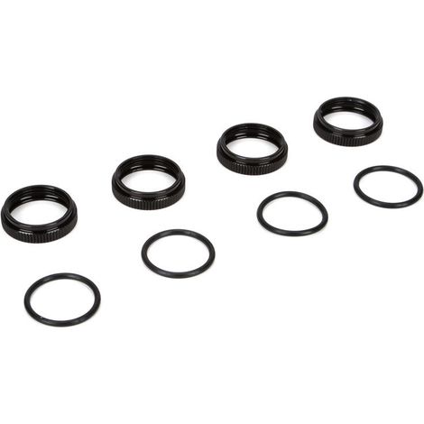 16mm shock nuts & o-rings: 8b 3.0