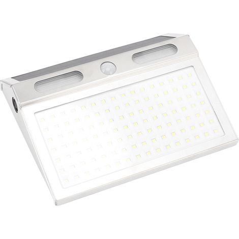 Applique murale solaire à détecteur de mouvement IP65 étanche, 112 LED, pour portail de jardin (1/5)