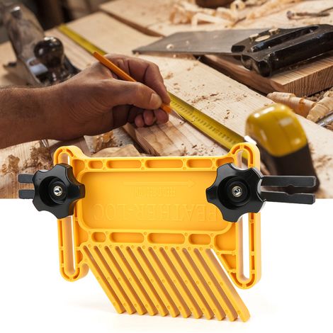 2 Pièces Planche à Plumes pour Travail du Bois, Accessoire de Sécurité pour Tables de Routage et Scies, Outil de Menuiserie en Kit (1/5)
