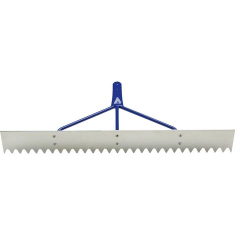 Idealspaten Teerverteiler ALU 600 mm gezahnt (1/4)