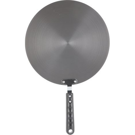 Plaque de cuisson à conduction thermique avec poignée, en alliage d'aluminium de 6 mm d'épaisseur, diffuseur de chaleur pour la décongélation des aliments, 24 cm / 9,4 pouces (1/5)