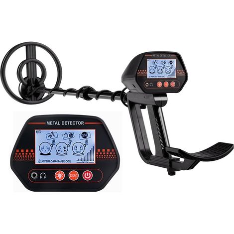Détecteur de métaux pour adultes Écran LCD MD-4070 Détecteur de métaux Sensibilité réglable Bobine de recherche étanche Détecter tous les métaux Étanche professionnelle améliorée de plus grande précis (1/5)