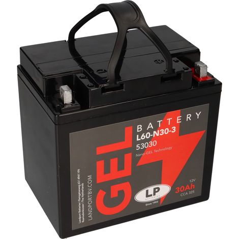 Batterie 12V 30Ah für Motorrad Startbatterie MG L60-N30-3