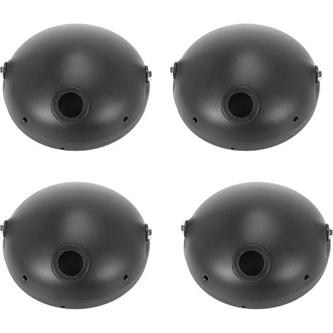 4X Base de faro de motocicleta de 7 pulgadas, base de faro de motocicleta retro modificada, base de carcasa de faro LED (