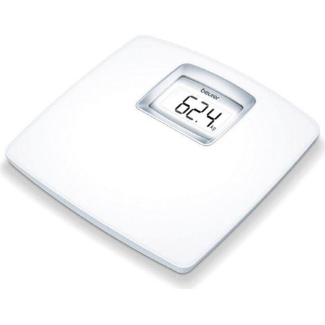 Beurer PS25 Bilancia Pesapersone Elettronica XXL Display LCD Retroilluminato Portata 180 Kg colore Bianco (1/5)
