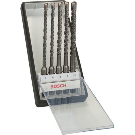 Bosch Hammerbohrer-Set SDS plus-5 Robust Line, 5-teilig, 6 - 10 mm (1/5)