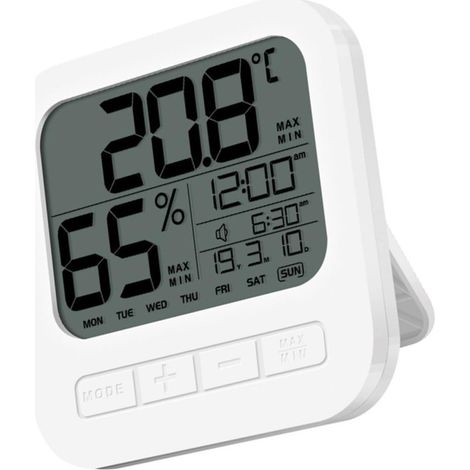 Digitaler Innenraum Thermometer Feuchtigkeitsmesser