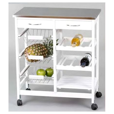 Carro de cocina completo inox
