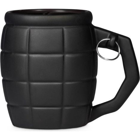 Taza de granada negra de 450 ml