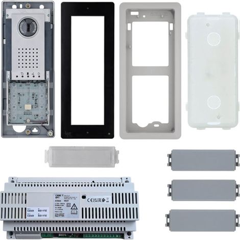 Kit Base videocitofonico con posto esterno + alimentatore Thangram Bpt KIT FREE-DVC 62621030 (1/7)