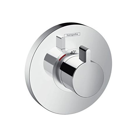 Hansgrohe ShowerSelect S Miscelatore termostatico ad incasso ad alta portata, 15741000 (1/4)