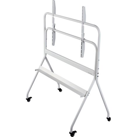 Support TV Mobile pour écrans 35-100 pouces, LED/LCD/OLED, incurvés ou plats, avec roulettes, capacité 198 lbs, VESA max 800x600mm, idéal salon, chambre, bureau, extérieur. (1/5)