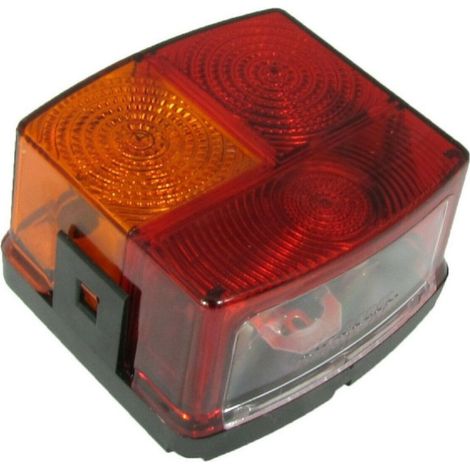 Feu de frein arrière gauche 12V/24V pour tracteur John Deere, Deutz-Fahr, Case, OEM3223264R91, AT43601, 4389588