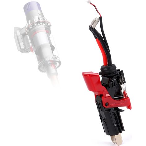 Conjunto de interruptor de gatillo mejorado para aspiradora Dyson V10 SV12, botón de encendido mejorado, piezas de repuesto para aspiradora