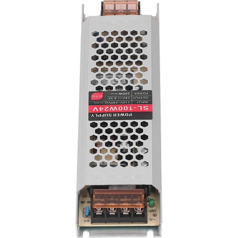 Alimentation à découpage ultra-mince de 100 W, type bande, 24 V, 4,3 A, pour caisson lumineux LED (1/5)