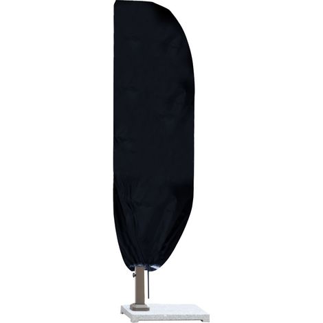 Housse de protection imperméable et anti-poussière pour parasol de jardin extérieur (265 x 40/100/70) (1/5)