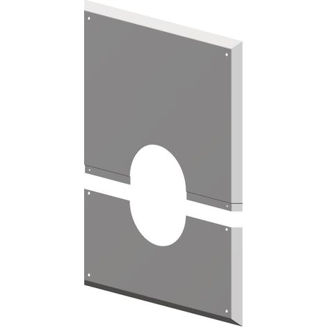 Atec Cache-murale PolyTop fermé DN60/100 (1/2)