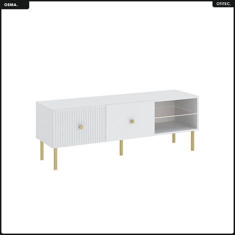 Meuble TV - H.48 x L.135 x P.42 - OMSA - GOLD (1/5)