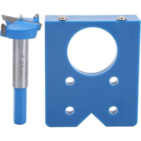 Perceuse à Porte 35mm avec Guide de Perçage pour Charnières et Mèche Incluse (1/5)