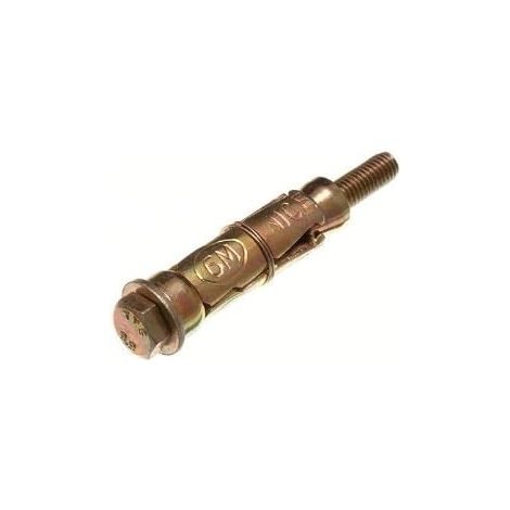 One Stop DIY Lot de 20 boulons d'ancrage extensibles en acier YZP M6 x 60 mm