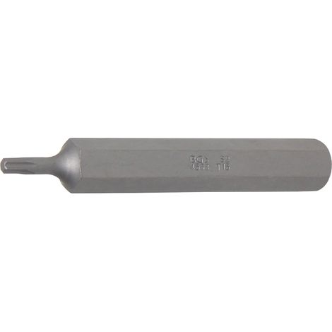 Punta de atornillar BGS Technic Torx T15 75 milímetros acero