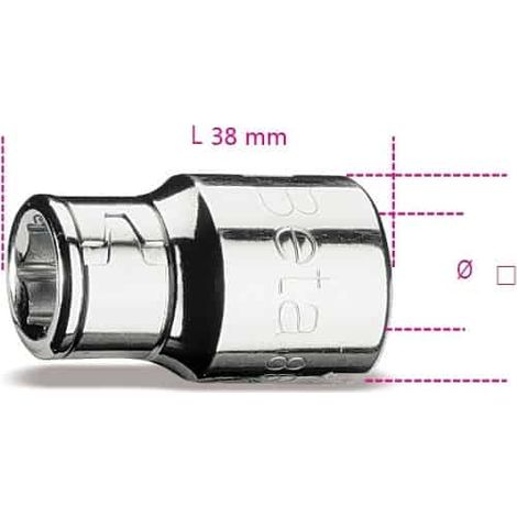 BETA Douille porte embouts - 867 - x 1 - 38 mm - 1/2'' - 10 mm - 6 pans