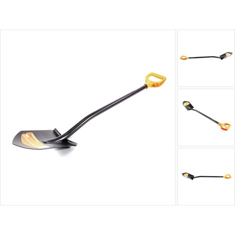 Bêche à bord pointu pour sols durs et caillouteux Longueur : 117 cm (1/5)