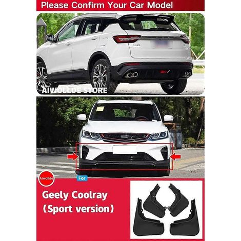 Schmutzfänger für Geely Coolray 2018–2022, Spritzschutz, Kotflügel-Schmutzfänger, vorne und hinten, Autozubehör – Coolray Sport