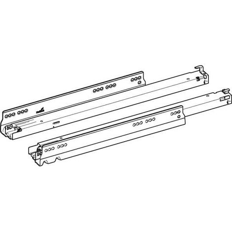 Guida per cassetti 9268681 600mm acciaio
