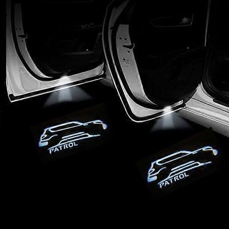 Éclairage d'accueil/projecteur LED sans perçage, compatible avec les modèles Nissan Patrol 2012-2021. (1/4)