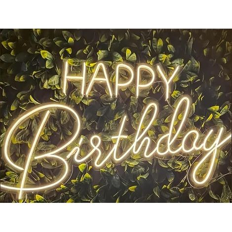 LED Neon Sign Night Light for Wall Party Decor Bedroom Bar Wedding Home Birthday Art Decoration Christmas with USB String Light Modulator 5V (1/5)