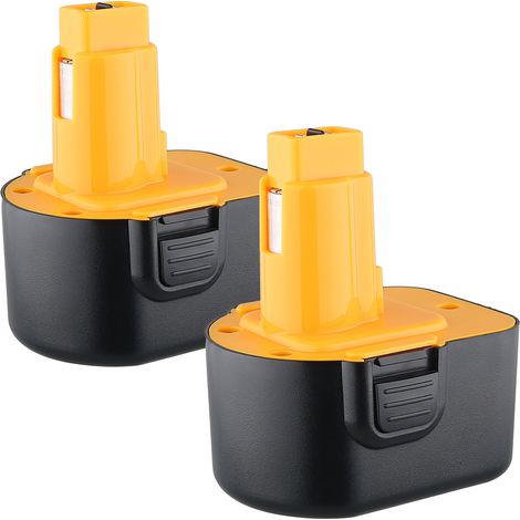 2PACK 12V 4.8Ah Ni-MH Akku Ersatz für Dewalt DC9071 DE9072 DE9074 DE9075 DE9501 DW9071 DE9037 DE9072 (1/5)