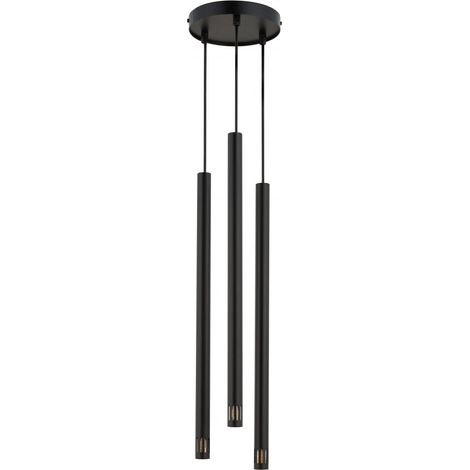 Suspension moderne noire Sopel Laser 3xG9 3W Sigma (1/3)