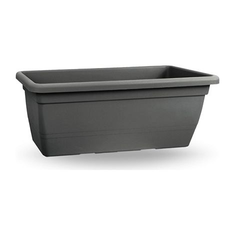Fioriera rett. anthea 50 cm antracite