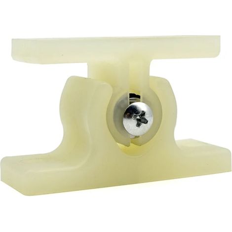 Butée de porte robuste en plastique/alliage de zinc, grande bille, verrou à ressort, butée de porte résistante en plastique/métal (1/5)