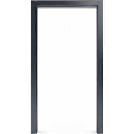 Kit de nez de cloison en alu 15/10ème pour encadrement de porte - 78mm - RAL7016 - ALUHOME