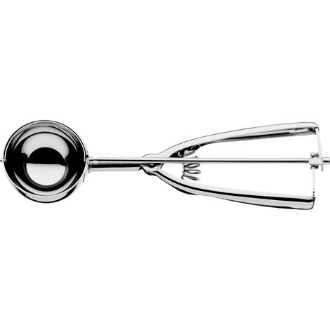 pelle à glace en acier inoxydable, pelle à balles, batteur de balles (diamètre 5 cm) (1/3)