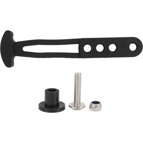 Marine Secure Locking Retaining Strip for RV Roof 2 of Pontoon Yacht 3 4 Steps Telescoing Boat Leader Telescoing Rubber Leader Strap. (1/5)