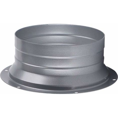 Bride de Rraccordement Bride de de Fixation Murale Connecteur Adaptateur de Conduit d'échappement pour Tuyau de Ventilation Flexible (150mm) (1/5)
