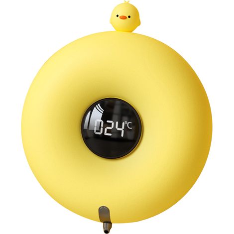 Distributeur automatique de savon moussant à induction infrarouge, sans contact, rechargeable par USB, couleur poulet jaune (1/5)