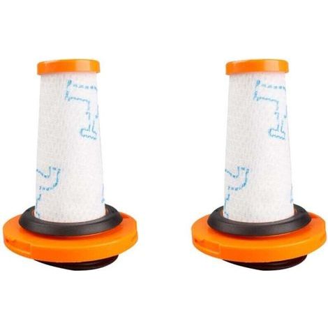 Pair Filtres pour Rowenta X-FORCE FLEX 9.60, 2 pré-filtres, filtres HEPA lavables pour ZR009010
