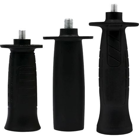 3 Pièces Poignées Latérales Auxiliaires pour Meuleuse Angulaire - Accessoire M8, M10 - Filetage M8, M10 (1/5)